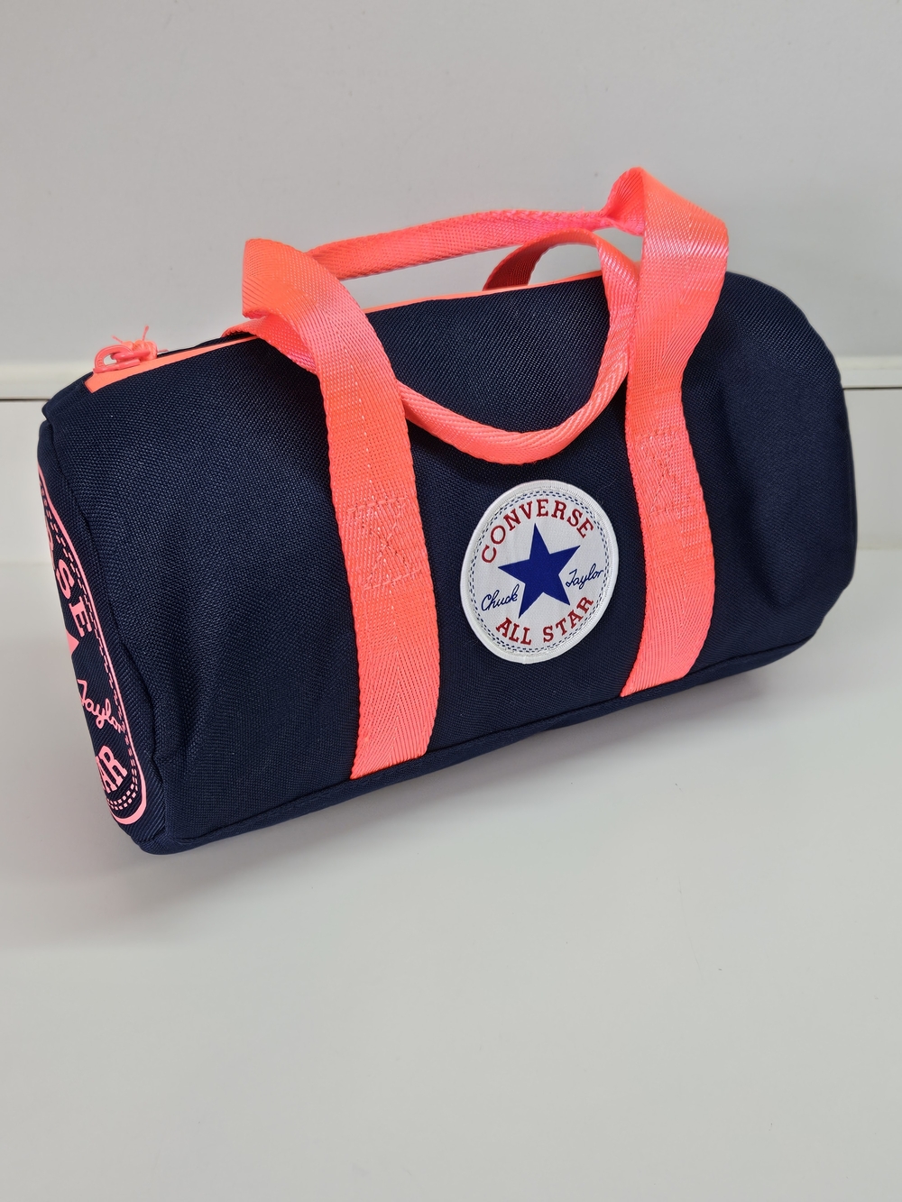 NEW Converse Chuck Taylor All Star Navy Duffle Tote Insulated Lunch Bag